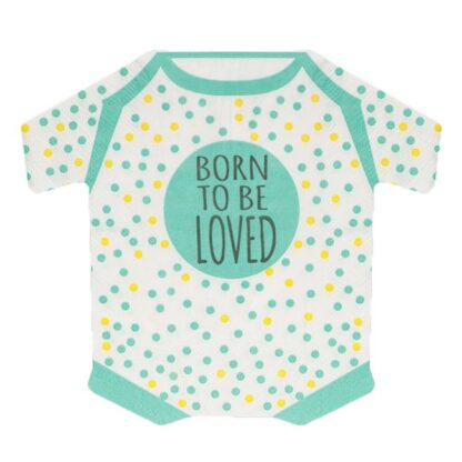 Set 12 servetele Born to Be Loved