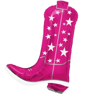 Balon folie figurina Cizma Barbie, 75 cm