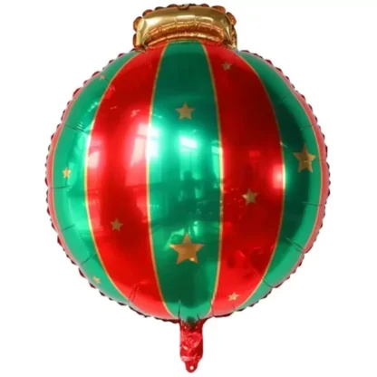 Balon folie Glob Craciun, 60 x 52 cm