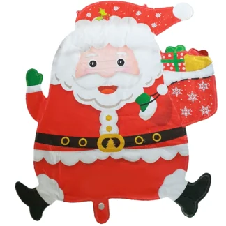 Balon folie figurina Mos Craciun, 66 cm